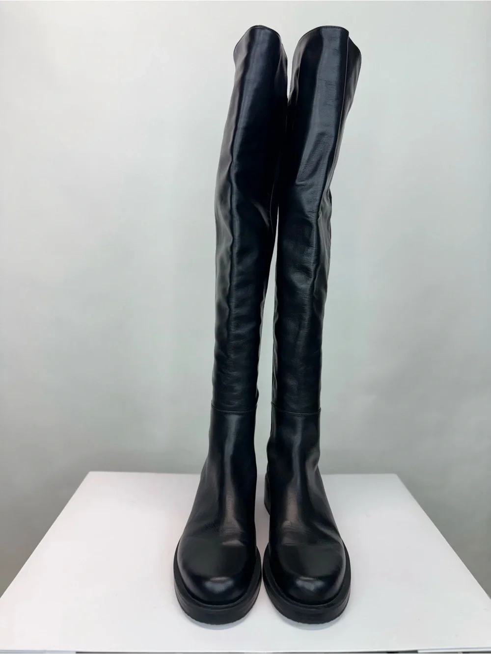 New Stuart Weitzman 5050 Bold Over The Knee Boot Sz 9